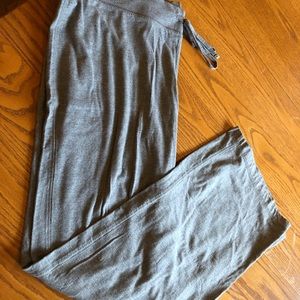 Gray PJ or maternity soft cotton pants - womens XL